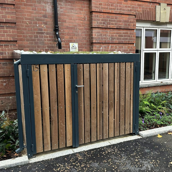 134744 fietsparkeren fietsenberging fietsoverkapping mini berging